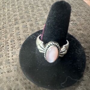 Sterling Silver Pink Opal Oval Ring - Women's Jewelry   -  Carolyn Pollack